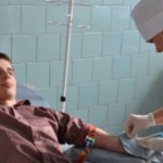 Студенты-доноры в Черновцах за день сдали 11 литров крови